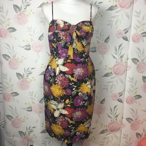 Moulinette Soeurs Floral Strapless Dress